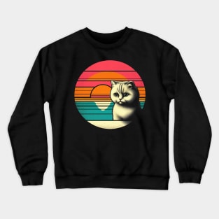 Cute retro Ragdoll Crewneck Sweatshirt